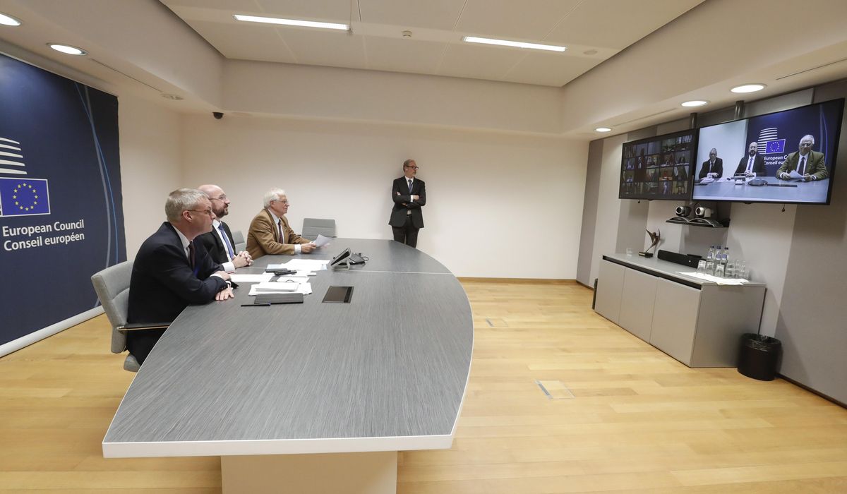 EU leaders battle coronavirus on health, economic fronts 1