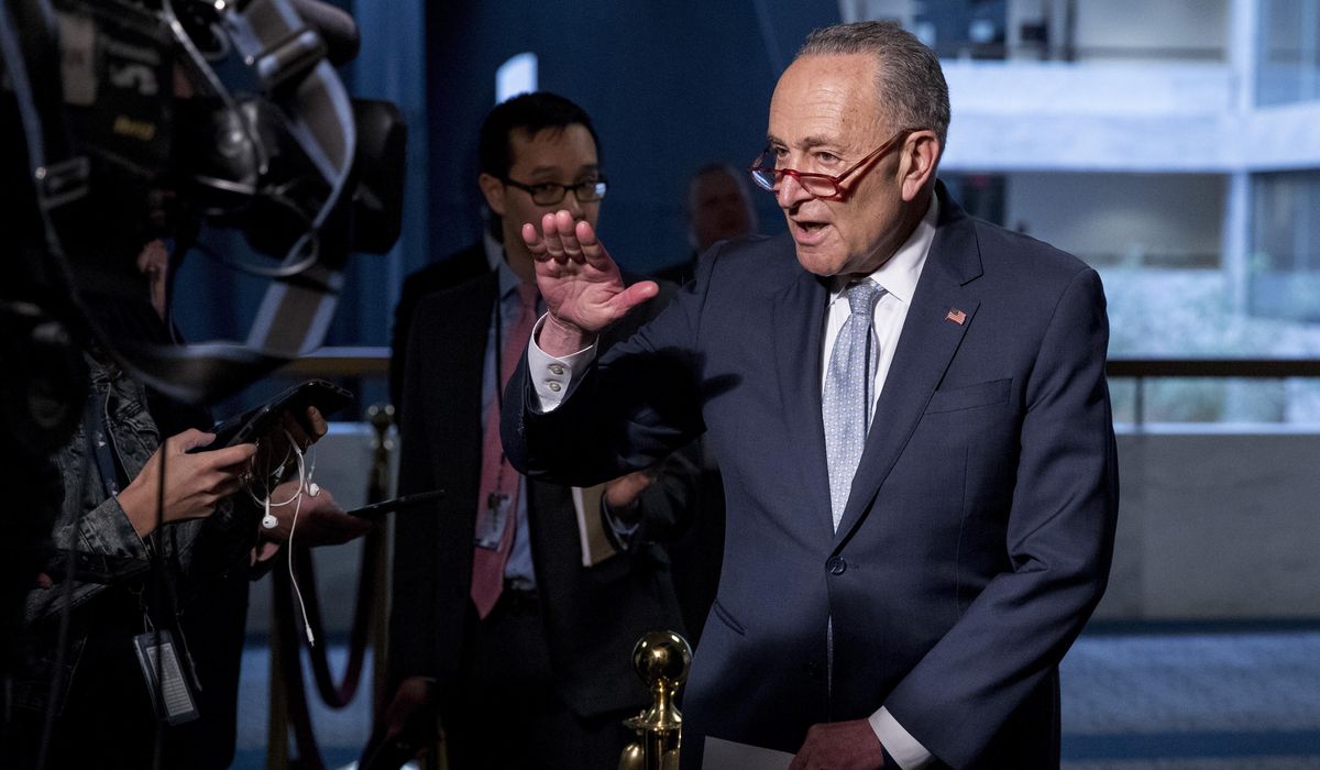 Chuck Schumer calls on Trump to appoint a coronavirus supply 'czar' with military background 1