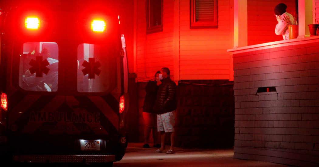 Coronavirus in Massachusetts: In Chelsea, Leaders Struggle
to Separate the Sick From the Well 1 Coronavirus in Massachusetts: In Chelsea, Leaders Struggle
to Separate the Sick From the Well 1