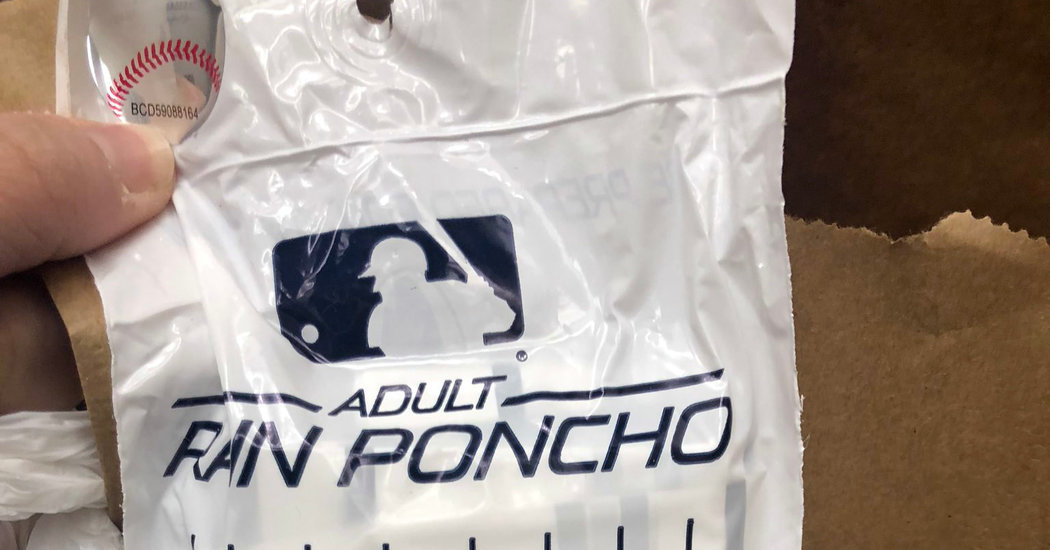 One Hospital’s Last Resort to Protect Doctors From Coronavirus: Yankee Rain Ponchos 1