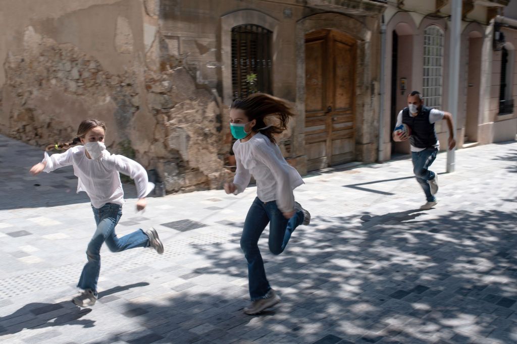 Photos: In Spain, children get a respite from coronavirus
lockdown 1