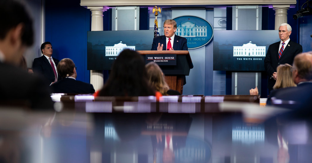 Trump Leaps to Call Shots on Combating Coronavirus, Setting Up Standoff With Governors 1