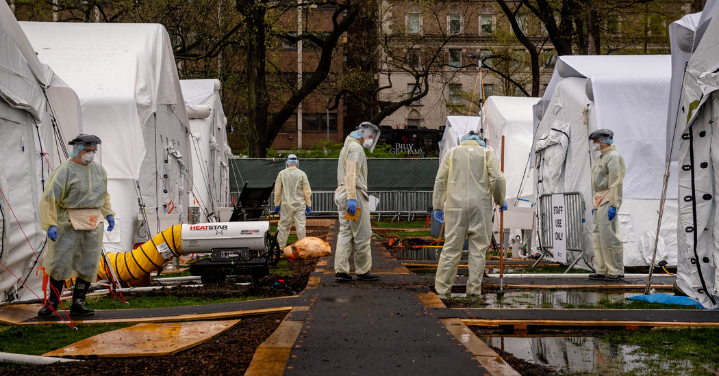 Treating Coronavirus in a Central Park ‘Hot Zone’ 1