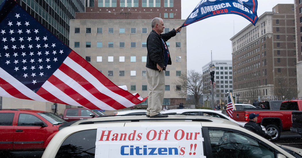 What’s Driving the Right-Wing Protesters Fighting the
Quarantine? 1
