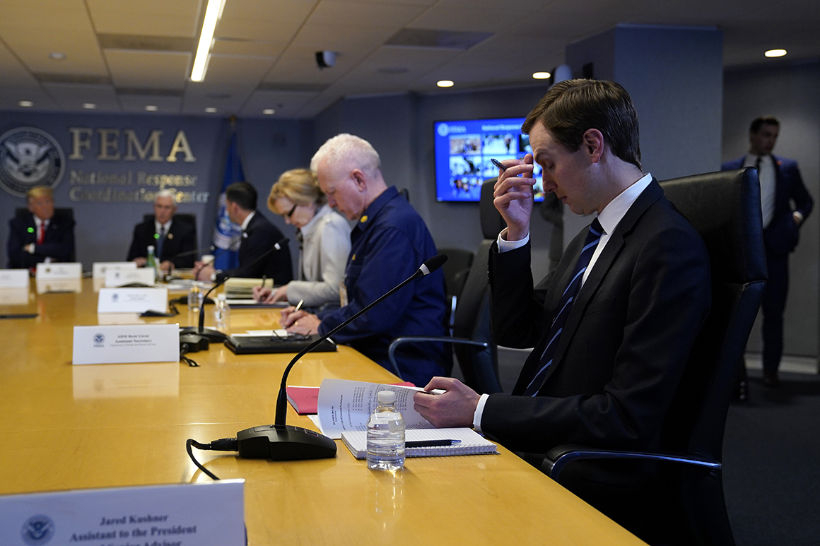 Behind the scenes, Kushner takes charge of coronavirus response 1