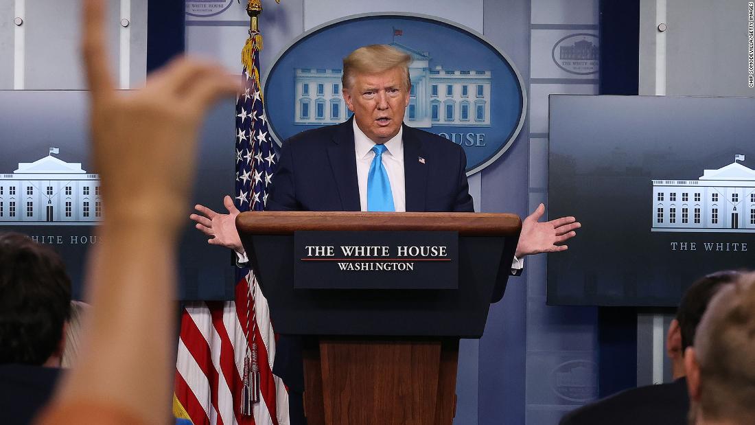 CNN Poll of Polls: Trump's approval ticking down on coronavirus response 1