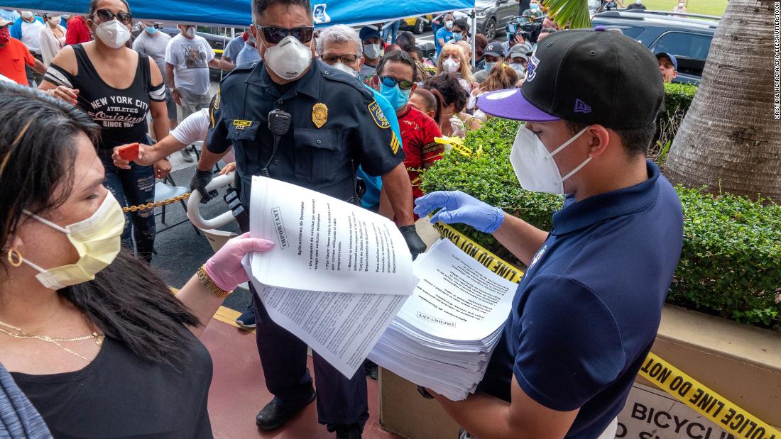 Workers continue to suffer from devastating job losses and reduced hours during coronavirus pandemic 1