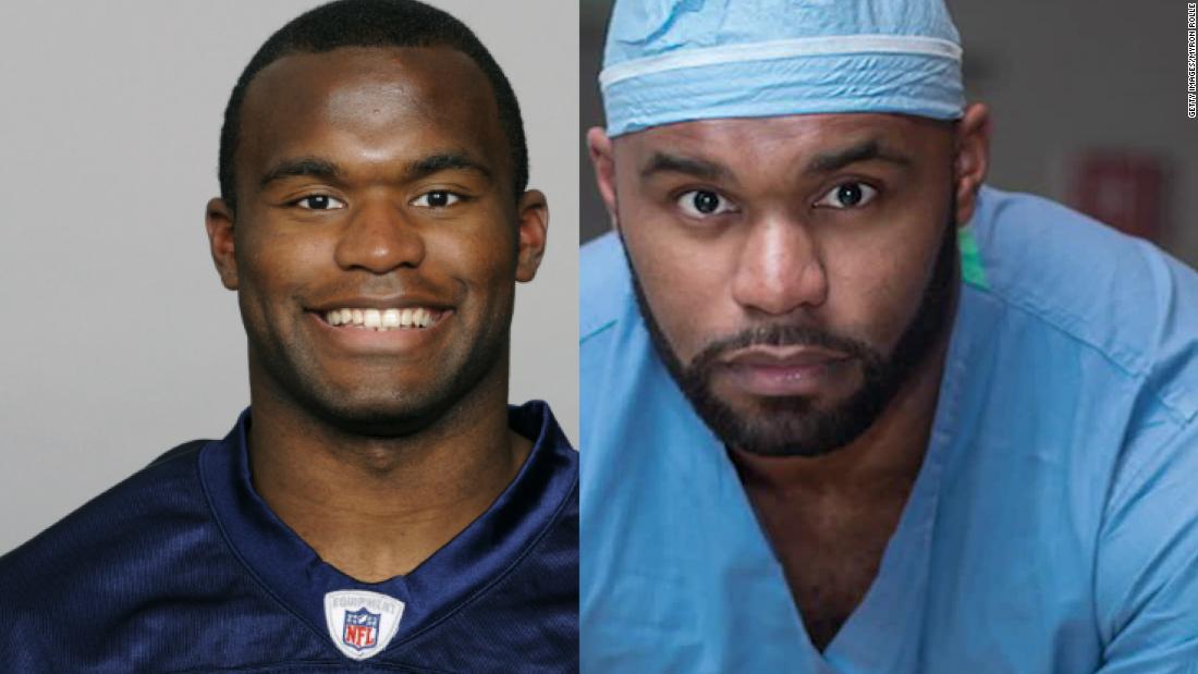 Ex-NFL player now on the frontlines against coronavirus 1 Ex-NFL player now on the frontlines against coronavirus 1