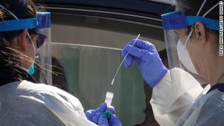 States finally have high-speed machines to detect Covid-19
-- but few tests to run on them 1