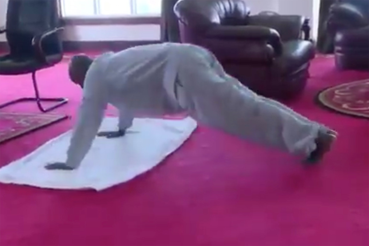 Uganda’s rapping president releases coronavirus home workout video 1