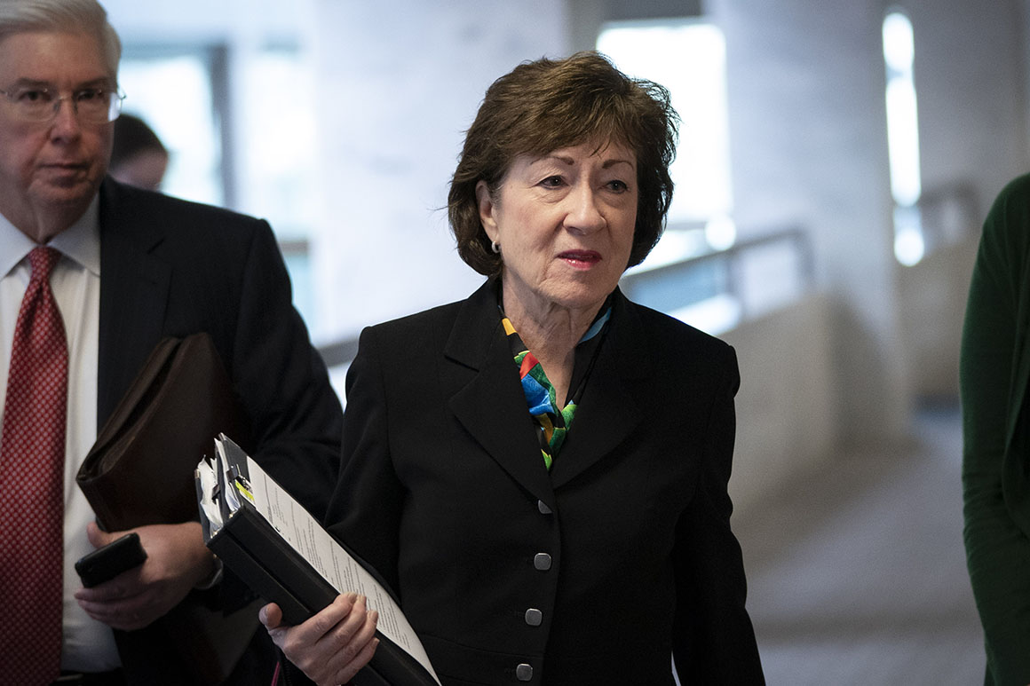 Susan Collins chides Trump for ‘very uneven’ performance on coronavirus 1