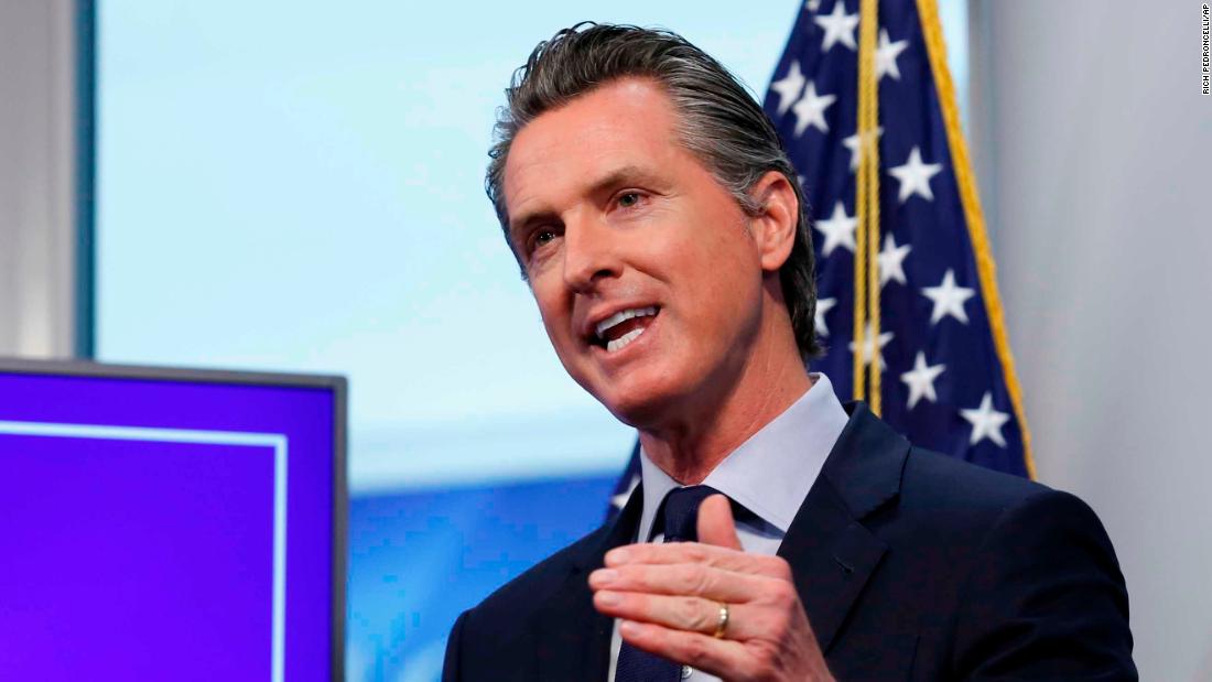 Governor Newsom's phased reopening plan for his state is
based on an apparent stabilization in the numbers of Covid-19 cases
and of deaths due to the virus 1