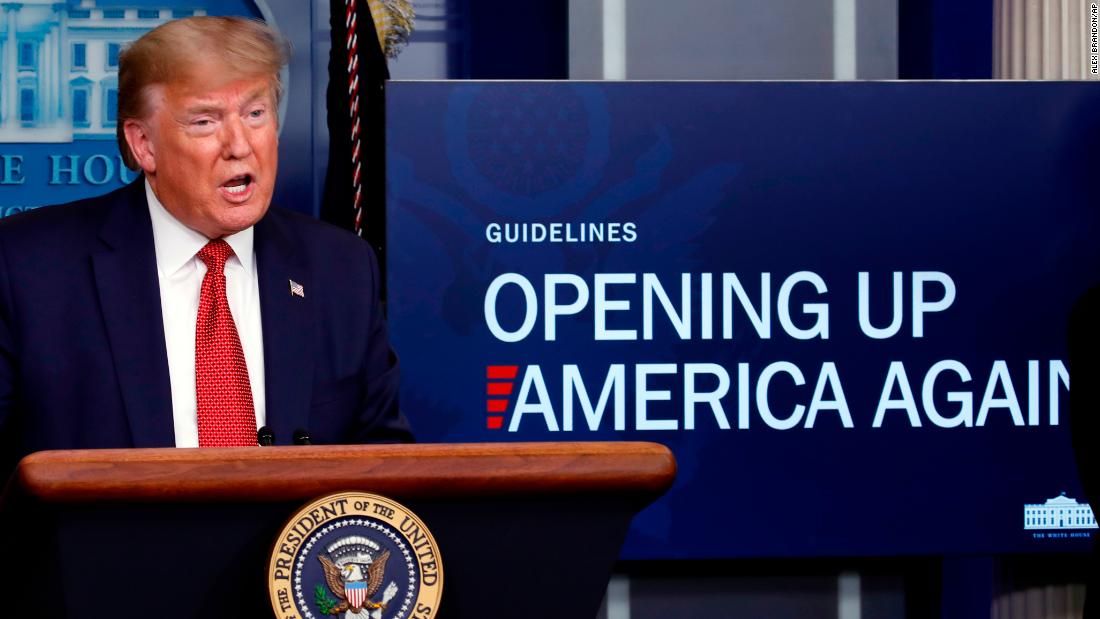 Trump wrongly declares some states don't have 'any problem'
with coronavirus 1