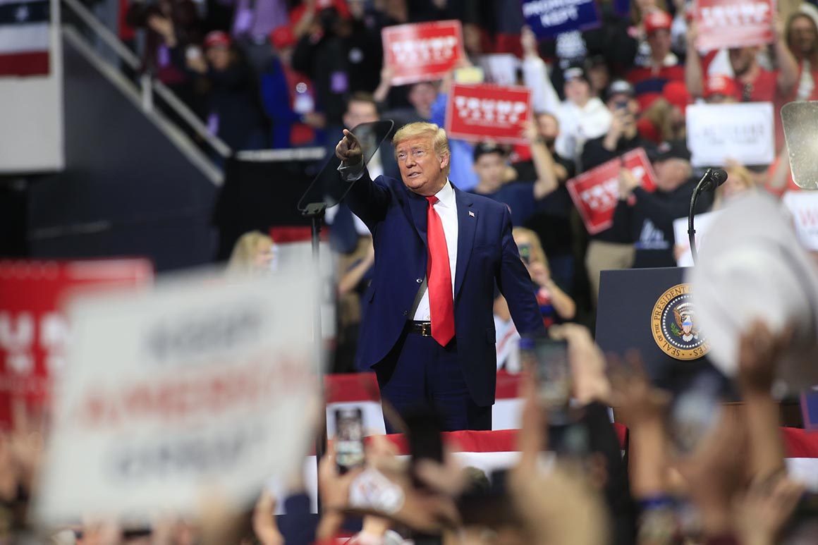 Trump itches for a coronavirus road show 1