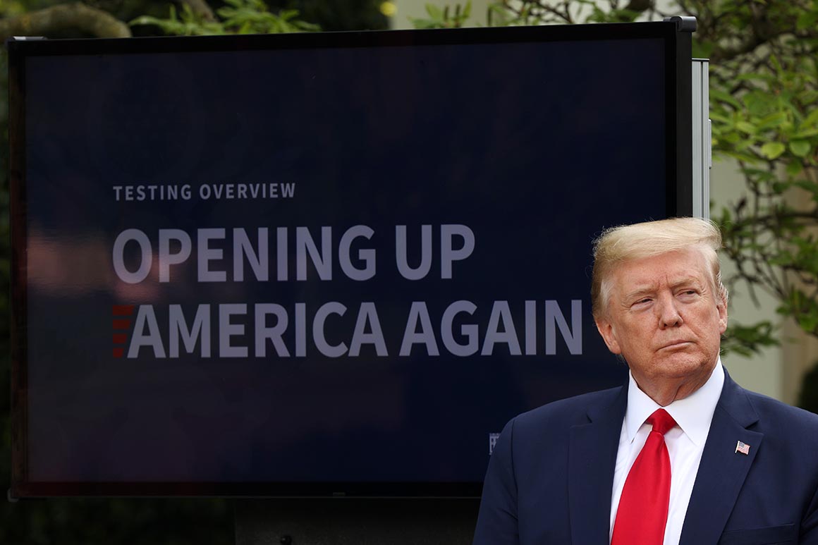 Trump faces the risk of a coronavirus cliff 1