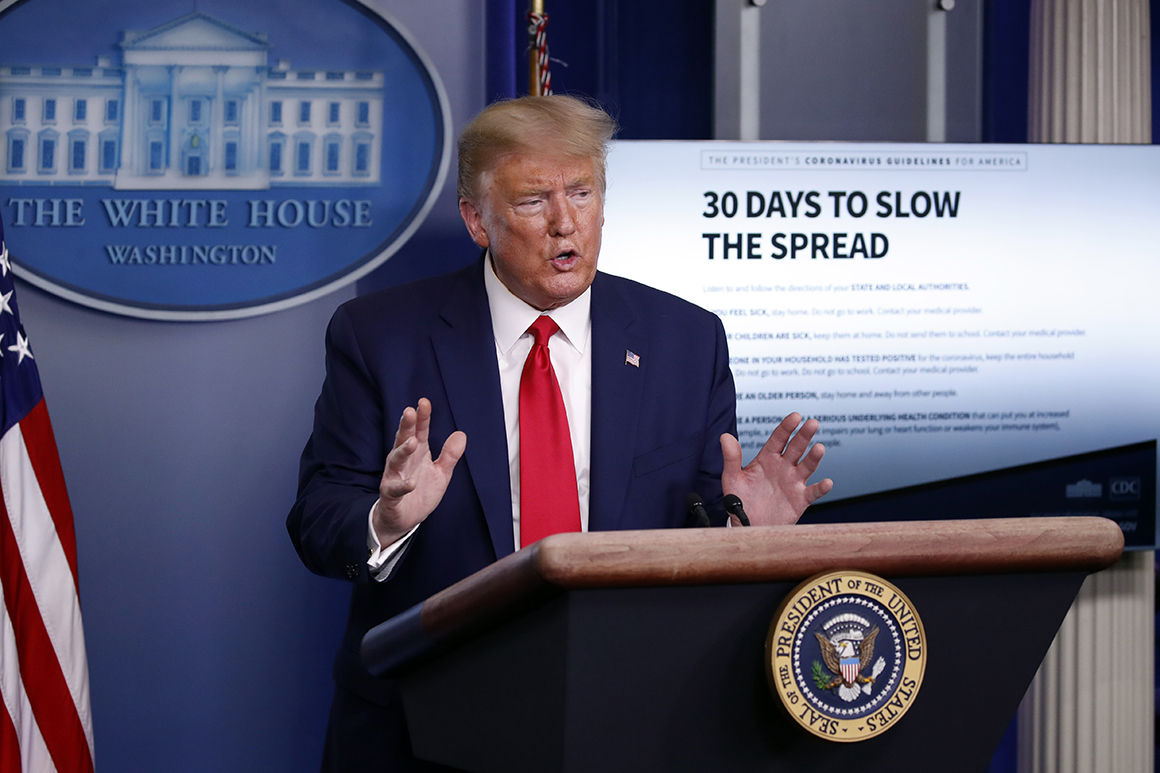 Poll: Trump's coronavirus bounce fizzles 1