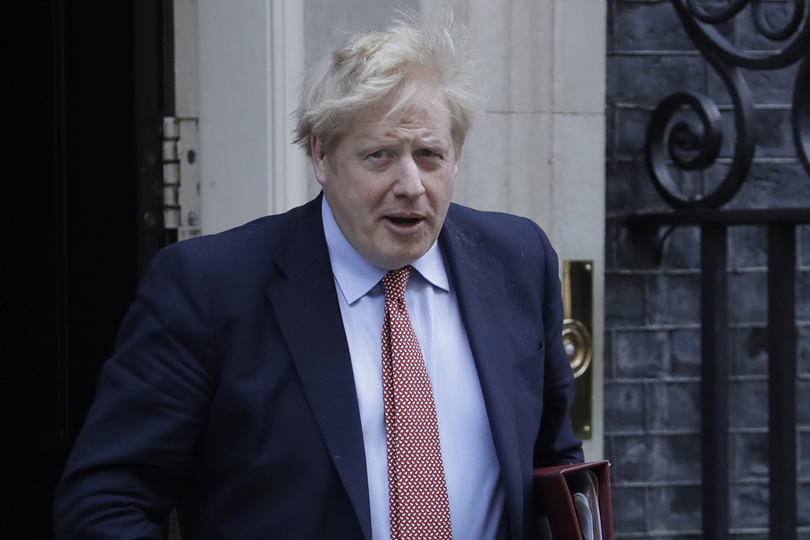 Boris Johnson moved to intensive care with Covid-19 1