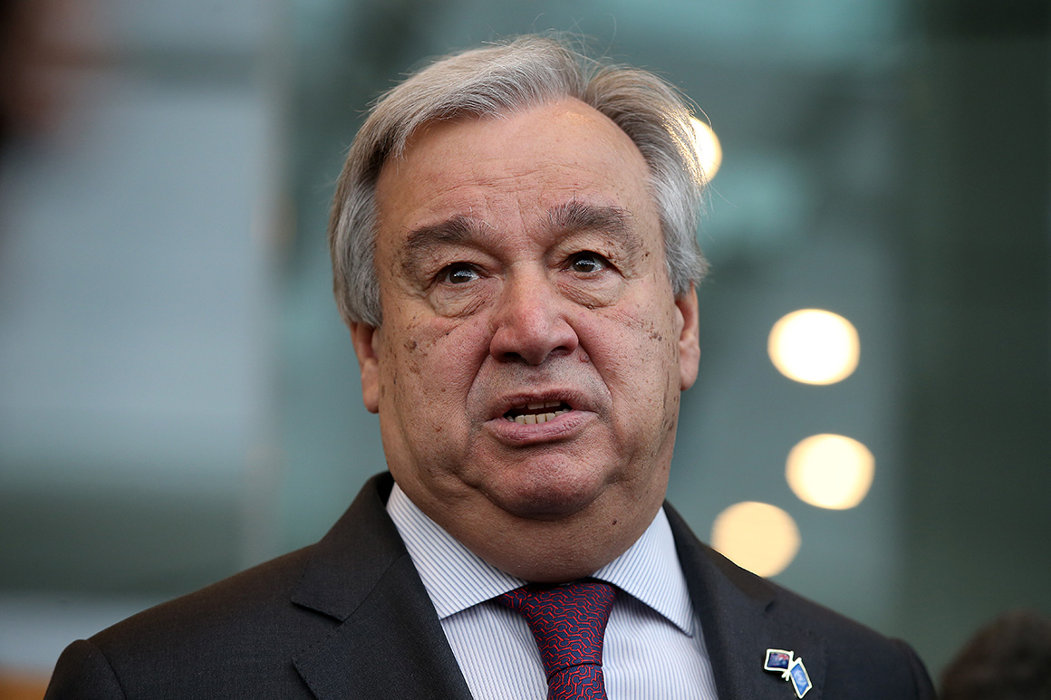 ‘An even deeper emergency’: U.N. chief says there’s a bigger
threat than coronavirus 1