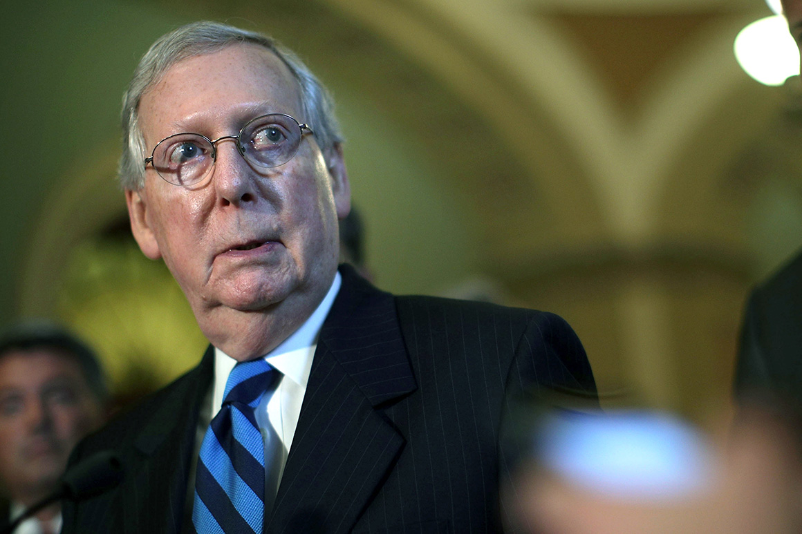 McConnell slams brakes on next round of coronavirus
aid 1