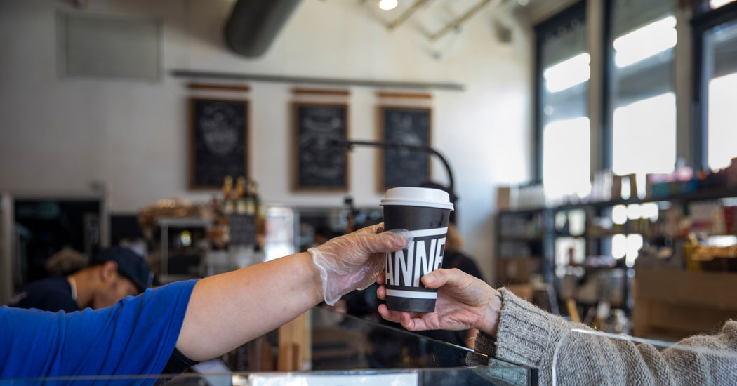 Coronavirus in N.Y.C. Coffee Is One Routine New Yorkers
Won't Give Up 1