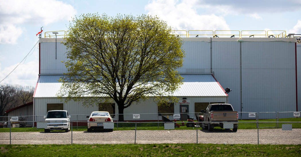 Tight-Knit Company Towns Reel as Coronavirus Rolls
Through 1