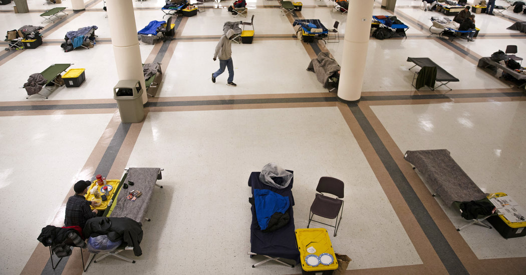 C.D.C. Stresses Need for Coronavirus Testing at Homeless
Shelters 1