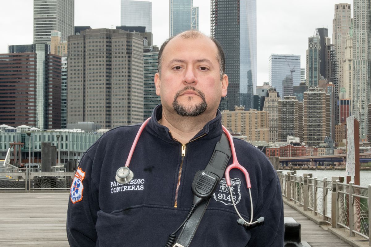 NYC paramedic describes holding ‘ad hoc wake’ in ambulance
for coronavirus victim; ‘I’ve never seen so many people die in one
shift’ 1 NYC paramedic describes holding ‘ad hoc wake’ in ambulance
for coronavirus victim; ‘I’ve never seen so many people die in one
shift’ 1
