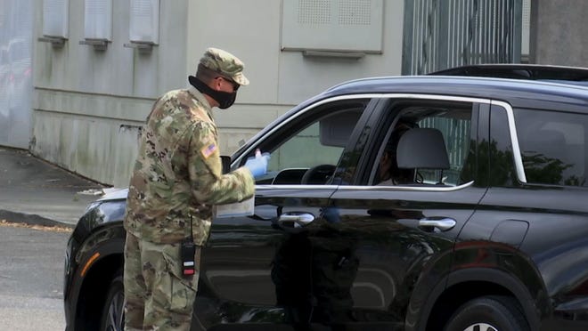 In times of crisis, the National Guard is deployed. Here's what troops are doing amid the coronavirus pandemic. 1
