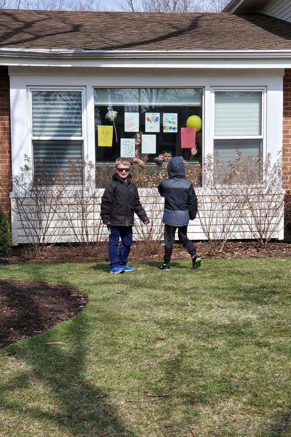 As the Coronavirus Rages, Birthday Parties Celebrate Life in Isolation 1
