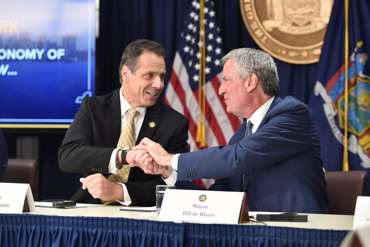 For all the Cuomo-de Blasio feuding, the coronavirus is really in charge 1