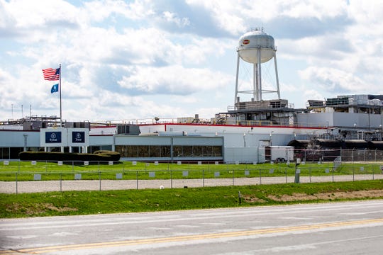 Tyson Foods processing plant in rural Iowa hit hard by coronavirus with 186 positive cases 1