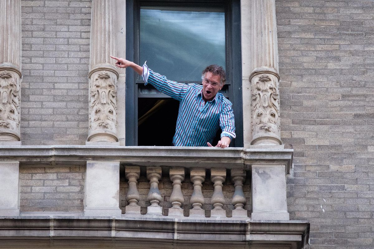 WEEK IN NEWS: Broadway singer’s salute after coronavirus
recovery; Amazon’s helipad pursuit; NYC doctor tells truth; stolen
shield 1