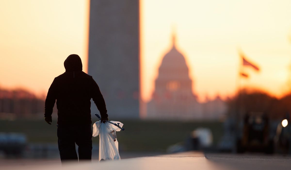 D.C. area trash collection amount spikes on coronavirus stay-at-home orders 1