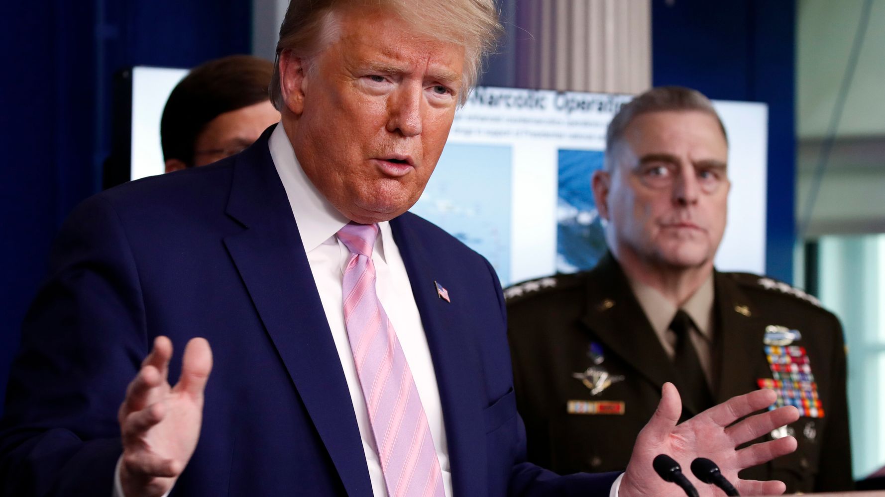 Trump Spends First Half Of Coronavirus Briefing Discussing War On Drugs 1