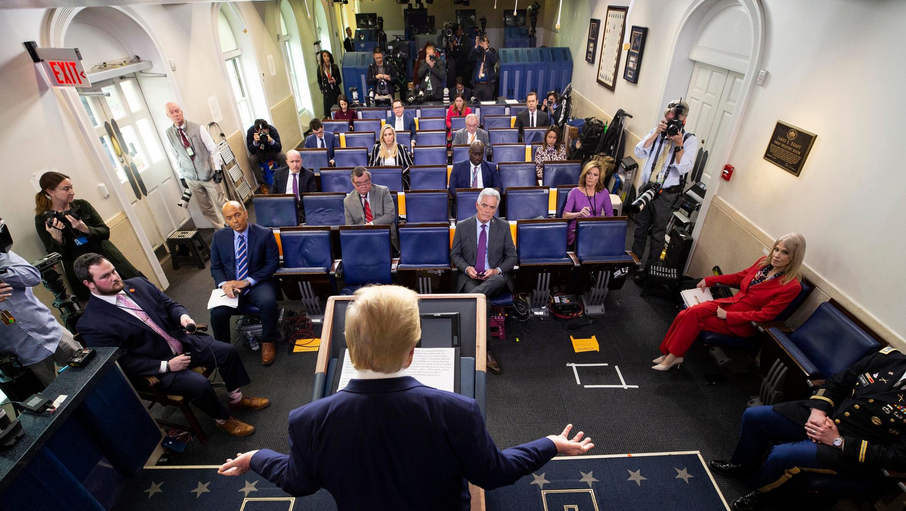 OANN Barred From COVID-19 Briefings For Defying Social Distancing Guidelines 1