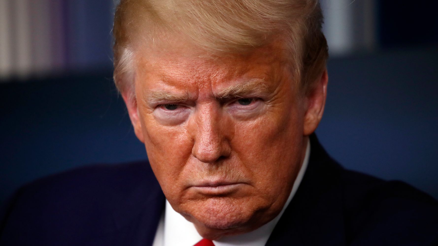 Trump Repeatedly Attacks Reporters In Coronavirus Briefing 1