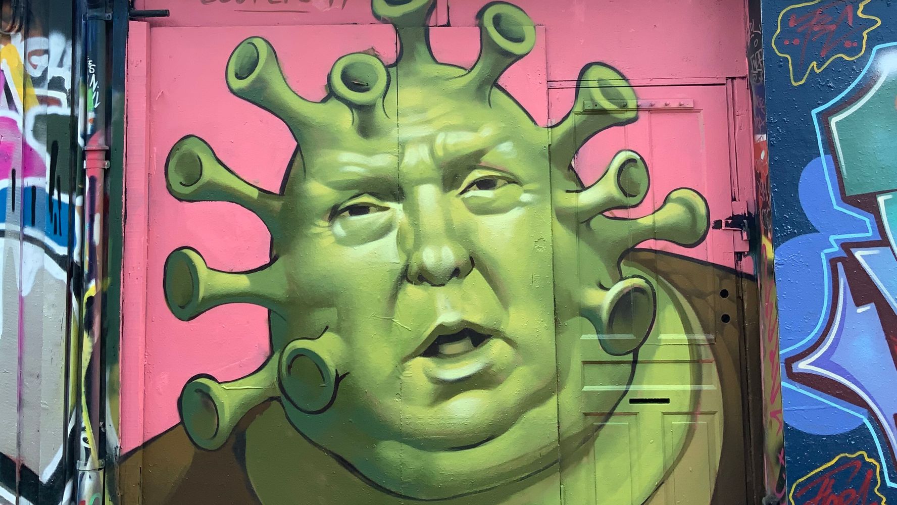 Street Artists Take On Coronavirus Pandemic With Powerful, Poignant And Witty Pieces 1