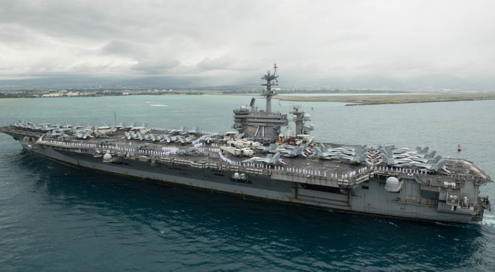 USS Theodore Roosevelt Sailor In ICU After Testing Positive For COVID-19 1