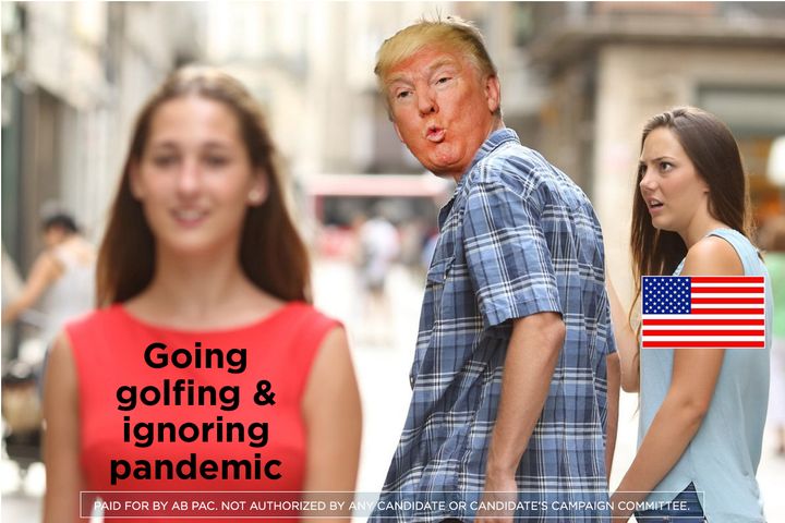 A Democratic Super PAC Is Using Memes To Bash Trump’s Coronavirus Response 1