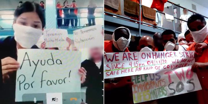 Immigrant Detainees Stage Protest For More COVID-19 Protections: ‘WE ARE NOT SAFE’ 1