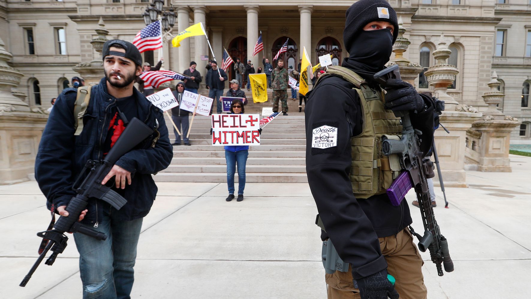 COVID-19 Protesters Just Like ‘Rosa Parks,’ Says White House
Adviser Stephen Moore 1