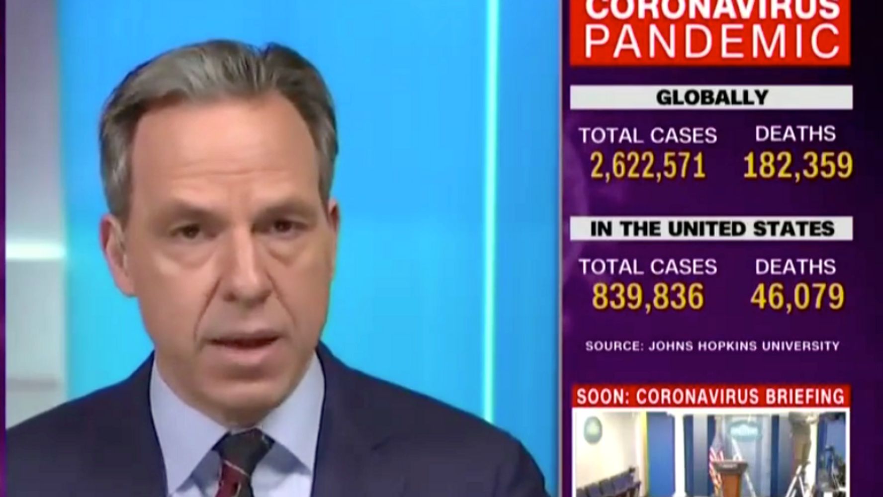 Jake Tapper Slaps Trump With A Coronavirus-Era ‘Sharpie’
Barb 1