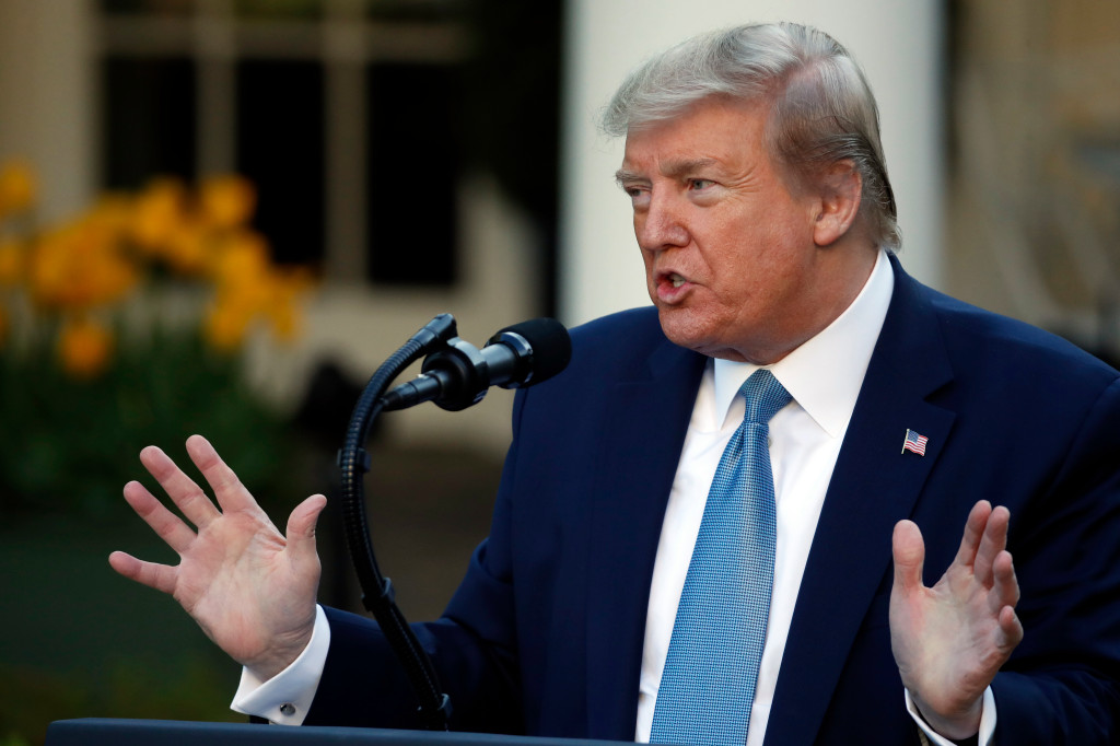 Trump says new guidelines aim to lift some restrictions amid
coronavirus pandemic 1