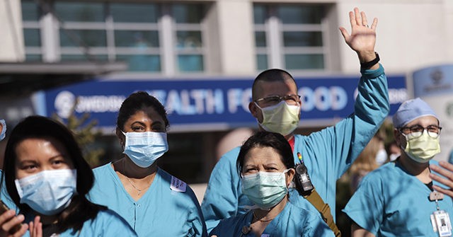 CDC Chief: Coronavirus Cases Across U.S. Are
'Plateauing' 1