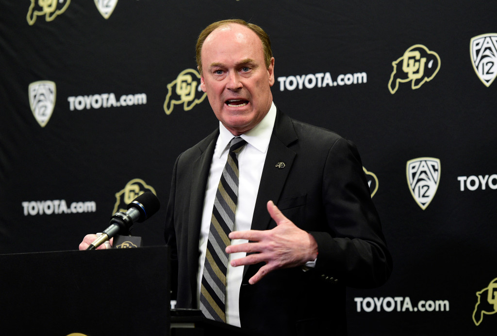 CU Buffs AD Rick George: Department not planning on cutting
sports or staff in wake of coronavirus crisis 1