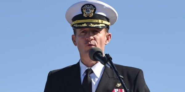 Navy recommends reinstating captain of coronavirus-stricken
aircraft carrier 1