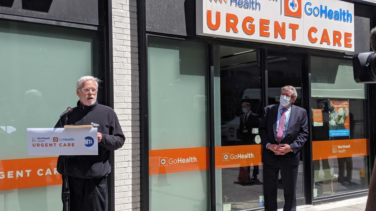 MTA partners with hospital group on quick coronavirus tests
for transit workers 1 MTA partners with hospital group on quick coronavirus tests
for transit workers 1