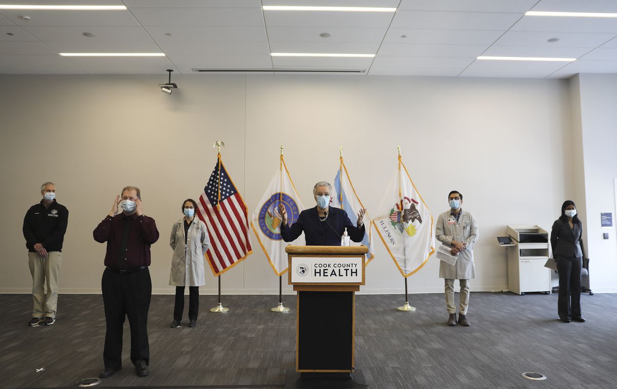 Cicero overtakes Des Plaines as Cook County suburb with
highest number of COVID-19 cases 1 Cicero overtakes Des Plaines as Cook County suburb with
highest number of COVID-19 cases 1