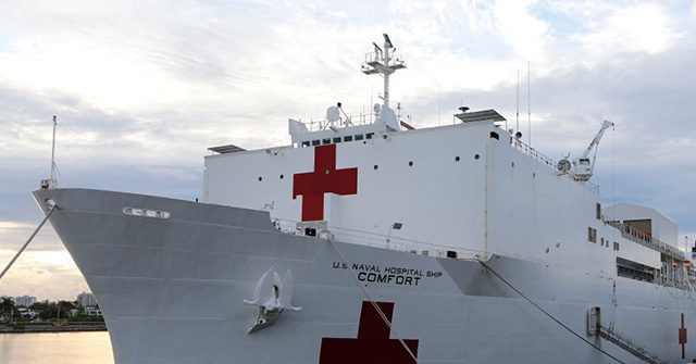 Donald Trump Opens Up USNS Comfort to Coronavirus Patients 1