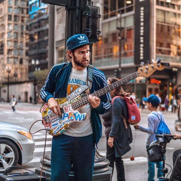 Chicago’s street musicians are finding new corners to play on, since nobody’s on the street thanks to coronavirus 1